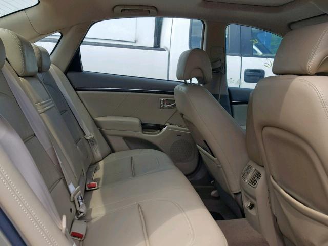 KMHFC46F39A420262 - 2009 HYUNDAI AZERA SE TAN photo 6