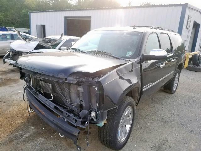 1GKS1HE02CR206566 - 2012 GMC YUKON XL C BLACK photo 2