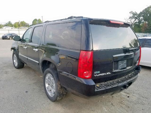 1GKS1HE02CR206566 - 2012 GMC YUKON XL C BLACK photo 3