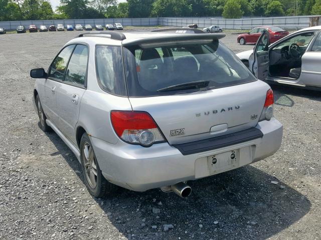 JF1GG29675G803468 - 2005 SUBARU IMPREZA WR SILVER photo 3