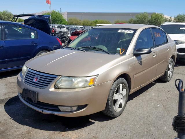 1G8AL55F96Z121808 - 2006 SATURN ION LEVEL TAN photo 2