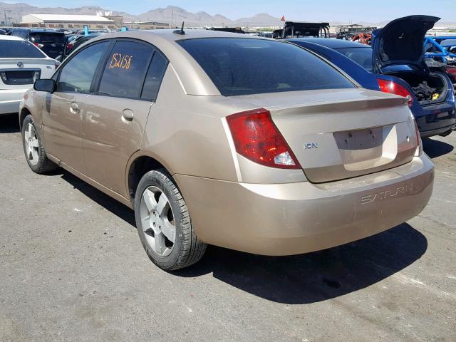 1G8AL55F96Z121808 - 2006 SATURN ION LEVEL TAN photo 3