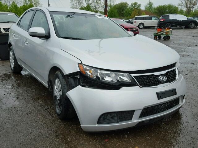 KNAFU4A23C5609853 - 2012 KIA FORTE EX SILVER photo 1