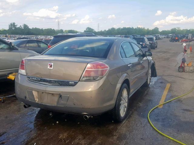 1G8ZV57757F177945 - 2007 SATURN AURA XR TAN photo 4