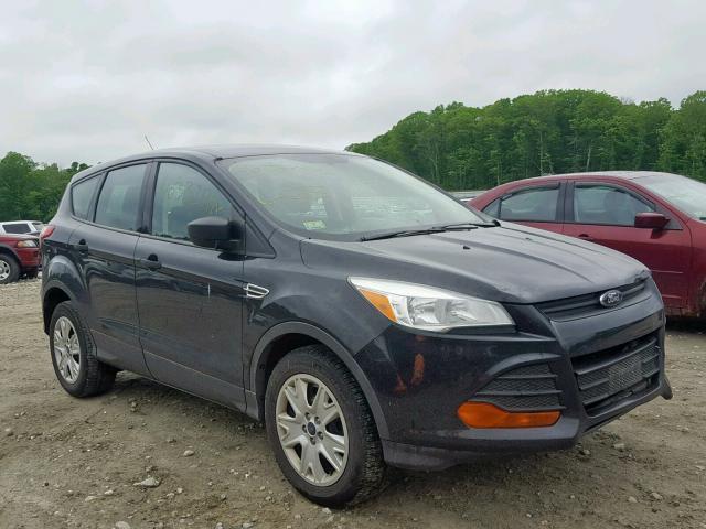 1FMCU0F73DUC75278 - 2013 FORD ESCAPE S BLACK photo 1