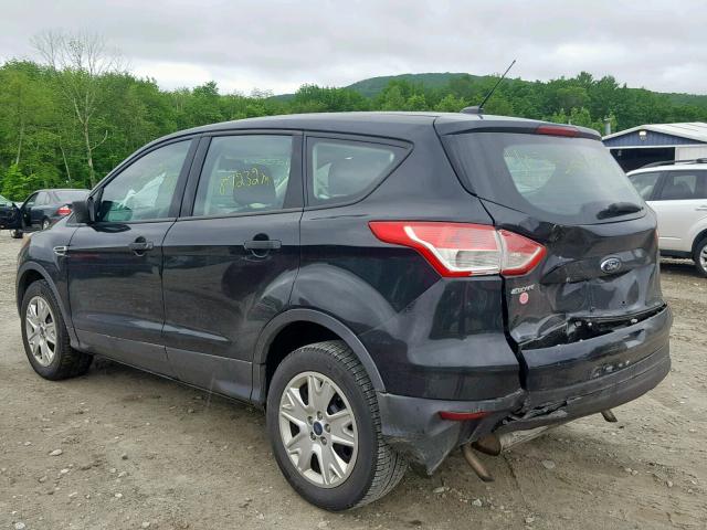 1FMCU0F73DUC75278 - 2013 FORD ESCAPE S BLACK photo 3