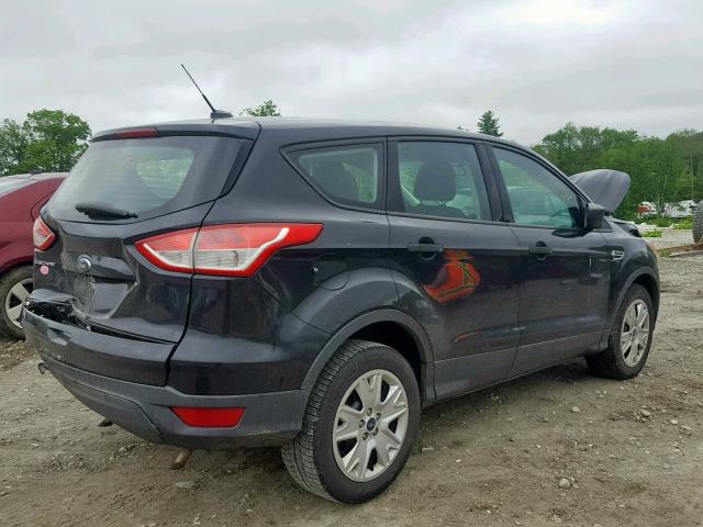 1FMCU0F73DUC75278 - 2013 FORD ESCAPE S BLACK photo 4