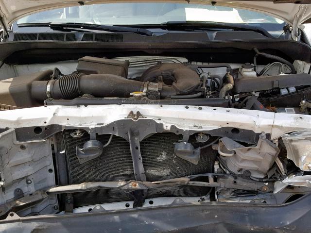 5TFRU5F14BX025308 - 2011 TOYOTA TUNDRA DOU WHITE photo 7