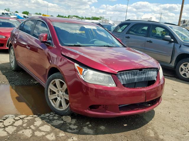 1G4GC5EG3AF243031 - 2010 BUICK LACROSSE C BURGUNDY photo 1