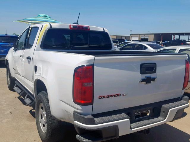 1GCGSCEN6J1237862 - 2018 CHEVROLET COLORADO L WHITE photo 3