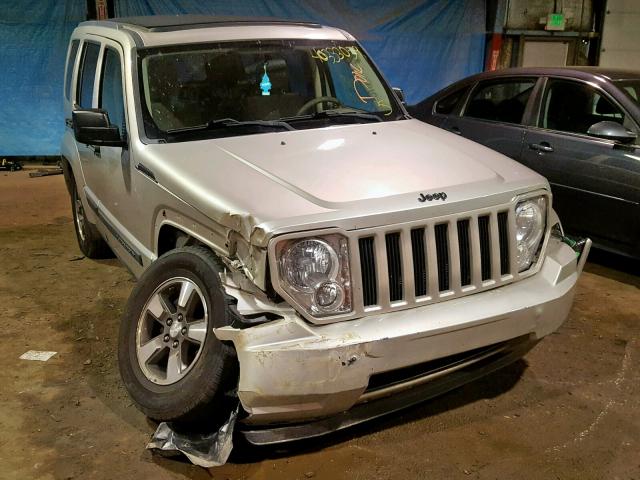 1J8GP28K58W268099 - 2008 JEEP LIBERTY SP GOLD photo 1