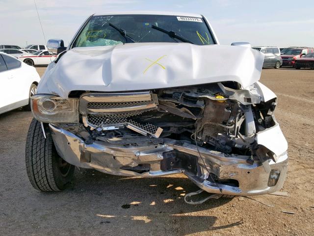 1C6RR6PT9ES456369 - 2014 RAM 1500 LONGH WHITE photo 9