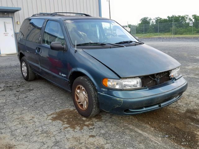 4N2DN1117VD845165 - 1997 NISSAN QUEST XE GREEN photo 1