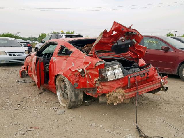 1ZVFT82H255113779 - 2005 FORD MUSTANG GT RED photo 3