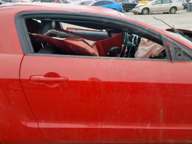 1ZVFT82H255113779 - 2005 FORD MUSTANG GT RED photo 5