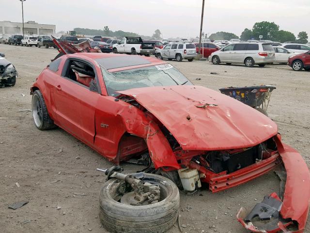 1ZVFT82H255113779 - 2005 FORD MUSTANG GT RED photo 9