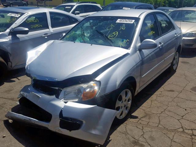 KNAFE121275464523 - 2007 KIA SPECTRA EX SILVER photo 2