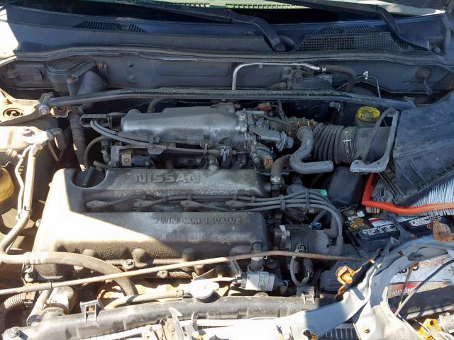 3N1BB51D91L116385 - 2001 NISSAN SENTRA SE GRAY photo 7