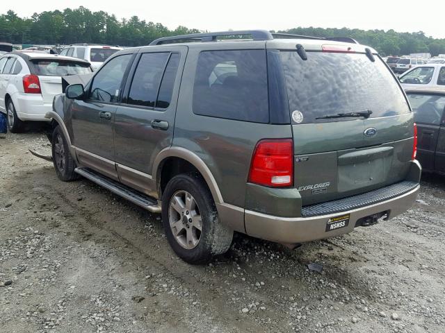 1FMZU64K83UC08436 - 2003 FORD EXPLORER E GREEN photo 3