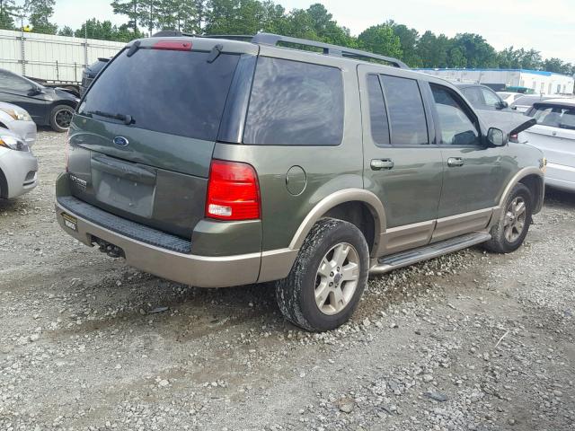 1FMZU64K83UC08436 - 2003 FORD EXPLORER E GREEN photo 4