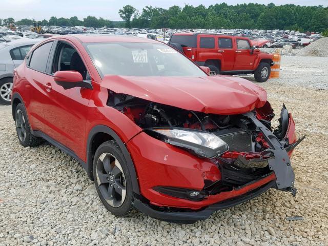 3CZRU5H50JG704263 - 2018 HONDA HR-V EX RED photo 1