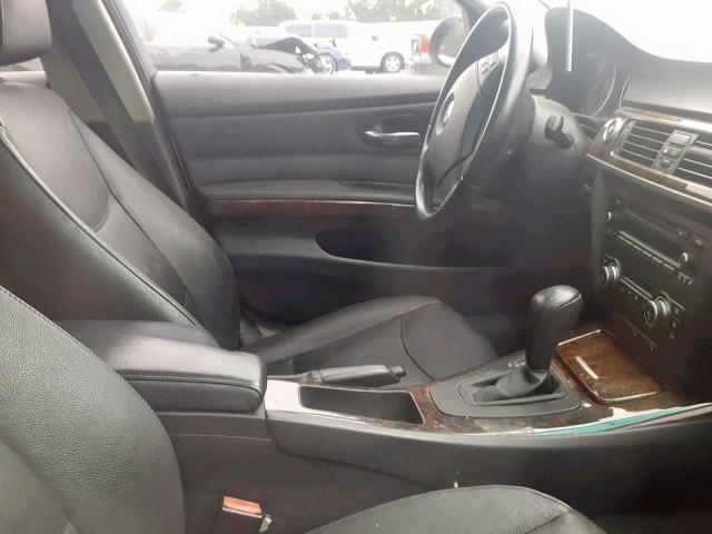 WBAVD53518A009825 - 2008 BMW 335 XI SILVER photo 5