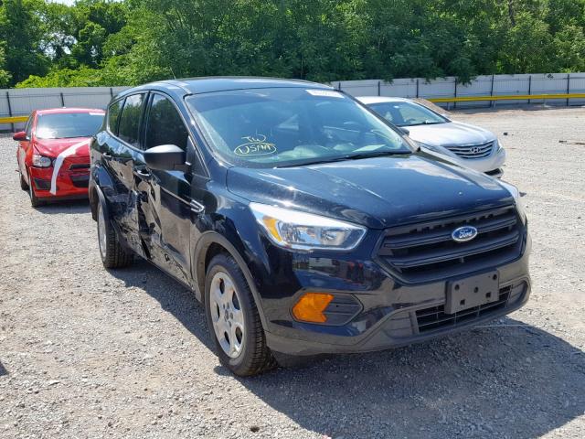 1FMCU0F73HUB88762 - 2017 FORD ESCAPE S BLACK photo 1