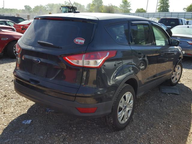 1FMCU0F70DUB31140 - 2013 FORD ESCAPE S BLACK photo 4