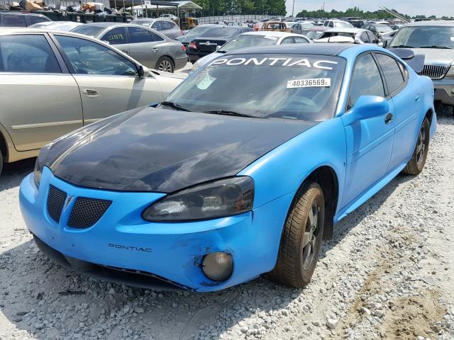 2G2WP582171119333 - 2007 PONTIAC GRAND PRIX BLUE photo 2