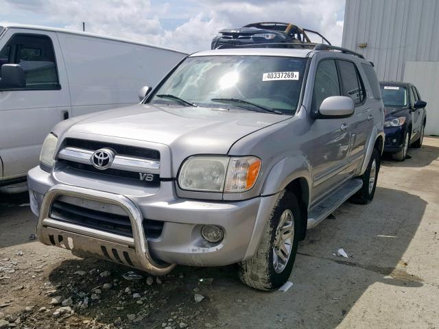 5TDBT48A66S271932 - 2006 TOYOTA SEQUOIA LI SILVER photo 2