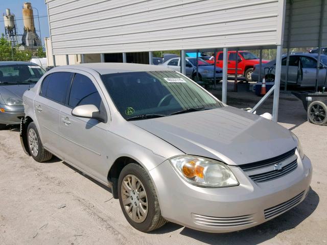 1G1AT58H097236020 - 2009 CHEVROLET COBALT LT TAN photo 1