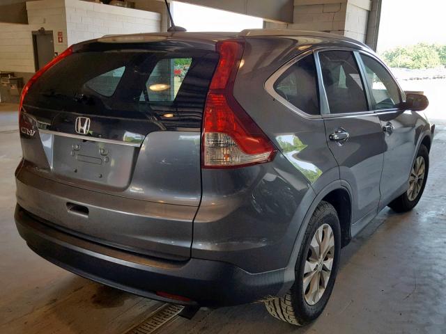 2HKRM3H77EH504571 - 2014 HONDA CR-V EXL SILVER photo 4