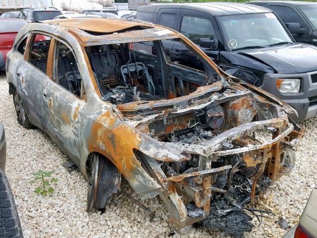 5FRYD3H82EB013407 - 2014 ACURA MDX ADVANC BLACK photo 1