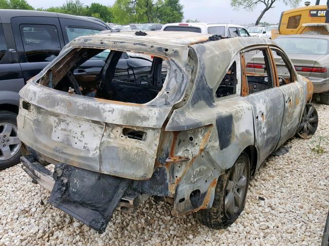 5FRYD3H82EB013407 - 2014 ACURA MDX ADVANC BLACK photo 4