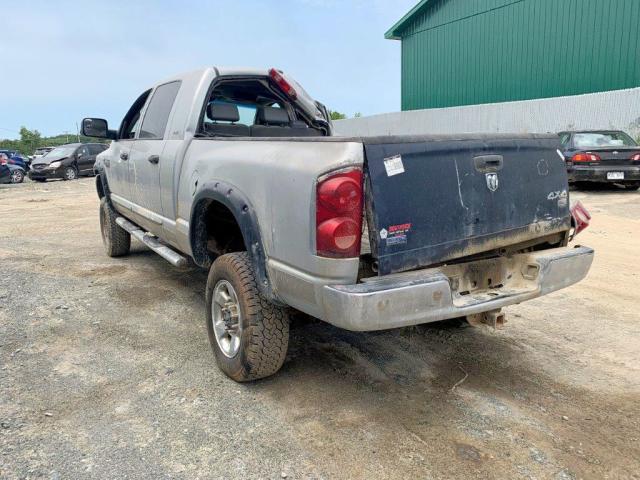 3D3MX39A97G825428 - 2007 DODGE RAM 3500 GRAY photo 3