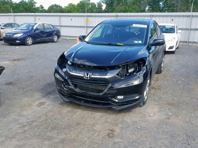 3CZRU6H5XGM766270 - 2016 HONDA HR-V EX BLACK photo 2