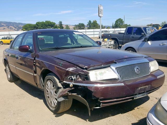 2MEFM75W03X604785 - 2003 MERCURY GRAND MARQ BURGUNDY photo 1