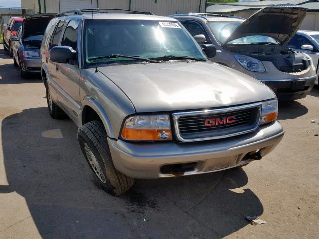 1GKDT13W712226691 - 2001 GMC JIMMY GRAY photo 1