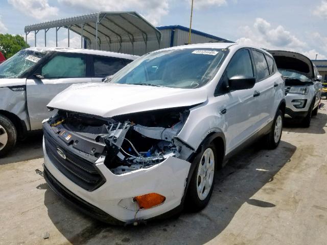 1FMCU0F77KUA29802 - 2019 FORD ESCAPE S WHITE photo 2