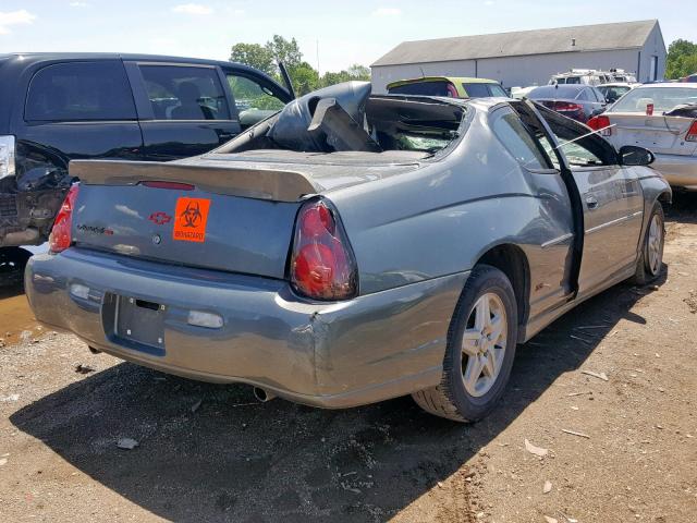 2G1WX12K149278419 - 2004 CHEVROLET MONTE CARL 灰色 照片 4