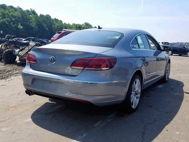 WVWRP7AN4DE510303 - 2013 VOLKSWAGEN CC LUXURY BLUE photo 4