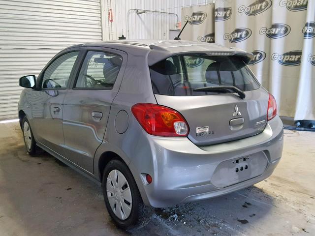 ML32A3HJ5FH039443 - 2015 MITSUBISHI MIRAGE DE GRAY photo 3