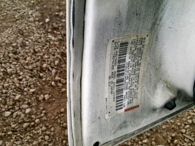 JT2SV21EXM3460280 - 1991 TOYOTA CAMRY DLX 白色 照片 10