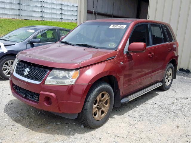 JS3TD941274205302 - 2007 SUZUKI GRAND VITA MAROON photo 2