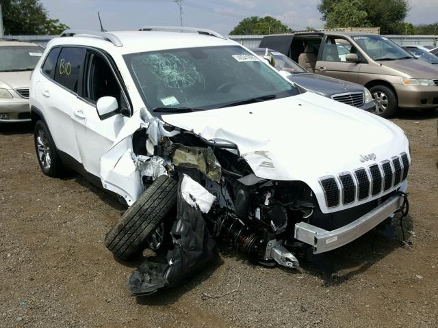 1C4PJLLN1KD172036 - 2019 JEEP CHEROKEE L WHITE photo 1