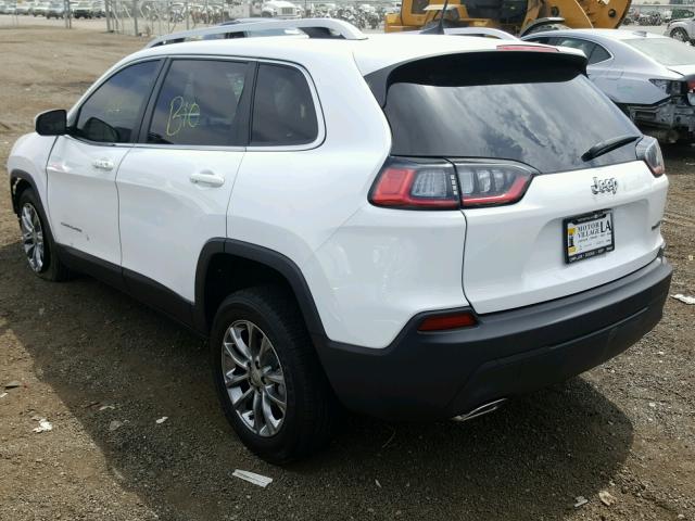 1C4PJLLN1KD172036 - 2019 JEEP CHEROKEE L WHITE photo 3