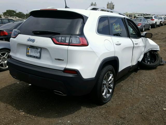 1C4PJLLN1KD172036 - 2019 JEEP CHEROKEE L WHITE photo 4