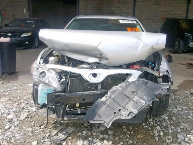 4T1BE46K87U035037 - 2007 TOYOTA CAMRY NEW SILVER photo 9