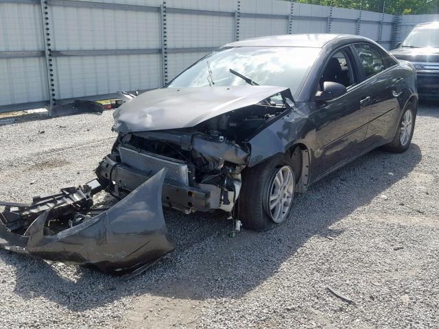 1G2ZF58B774211468 - 2007 PONTIAC G6 VALUE L GRAY photo 2