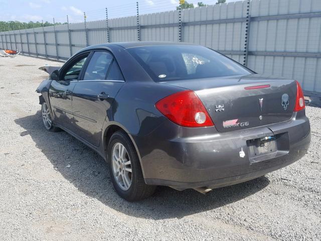 1G2ZF58B774211468 - 2007 PONTIAC G6 VALUE L GRAY photo 3